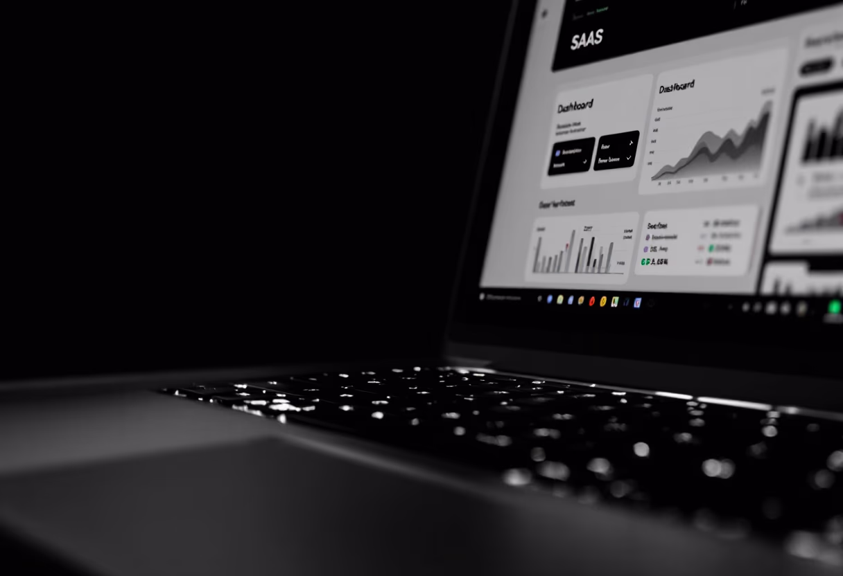 [interface] screenshot of the dashboard interface (for an erp company)